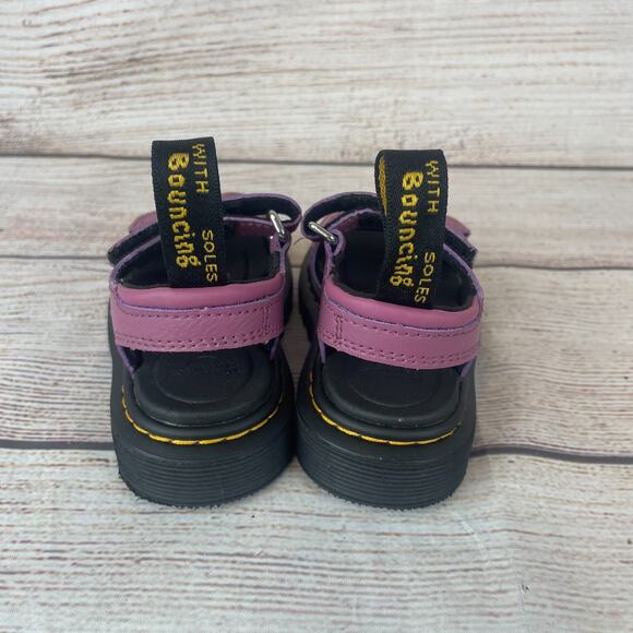 Dr. Martens Klaire T Child Sz US 8 Sandals Gladiator Athena Purple 31642765 - Picture 6 of 11